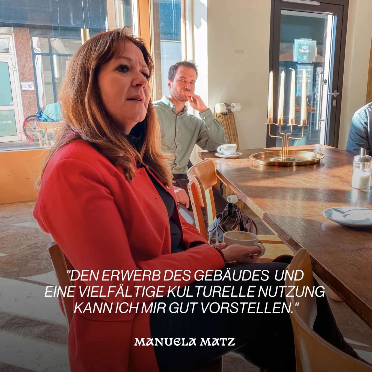 Spielraum Mainz im Gespräch mit Manuela Matz, OB-Kandidatin der CDU