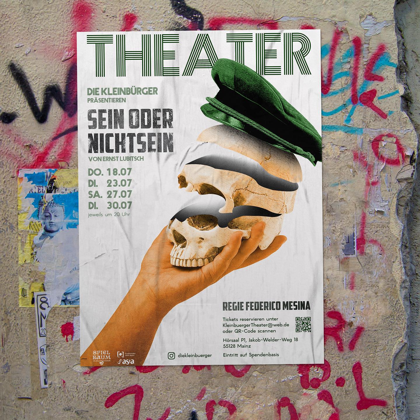 Aufführung „Sein oder Nichtsein“ von „Die Kleinbürger“